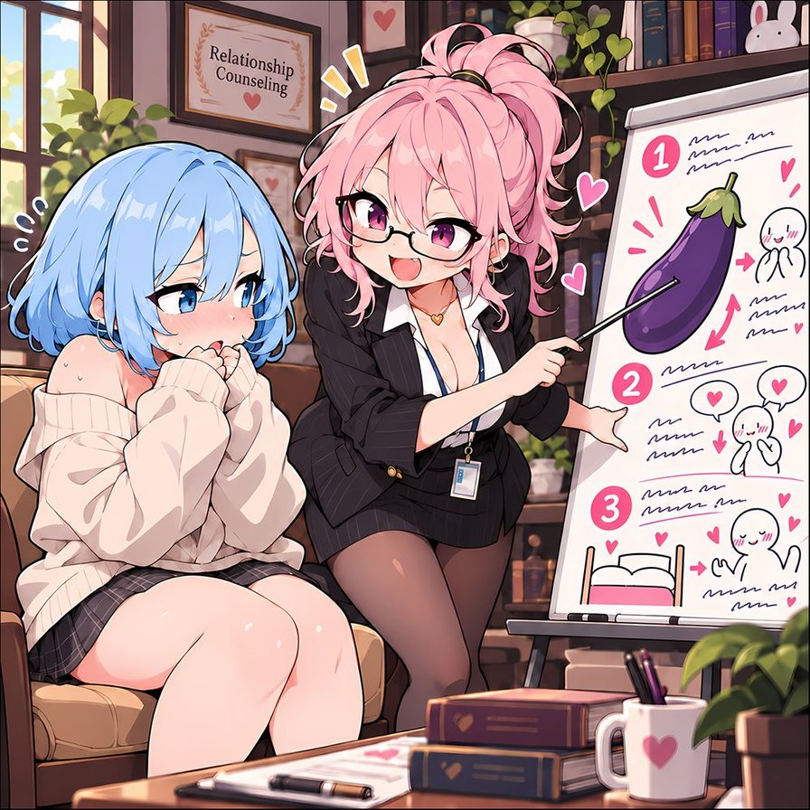 Chizuru & Emi-sensei
