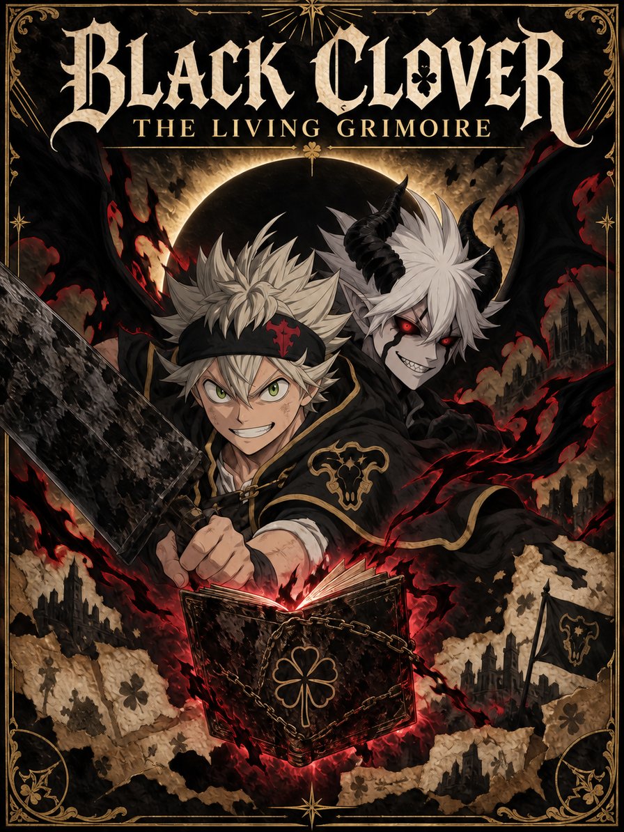 Black Clover: El grimorio viviente